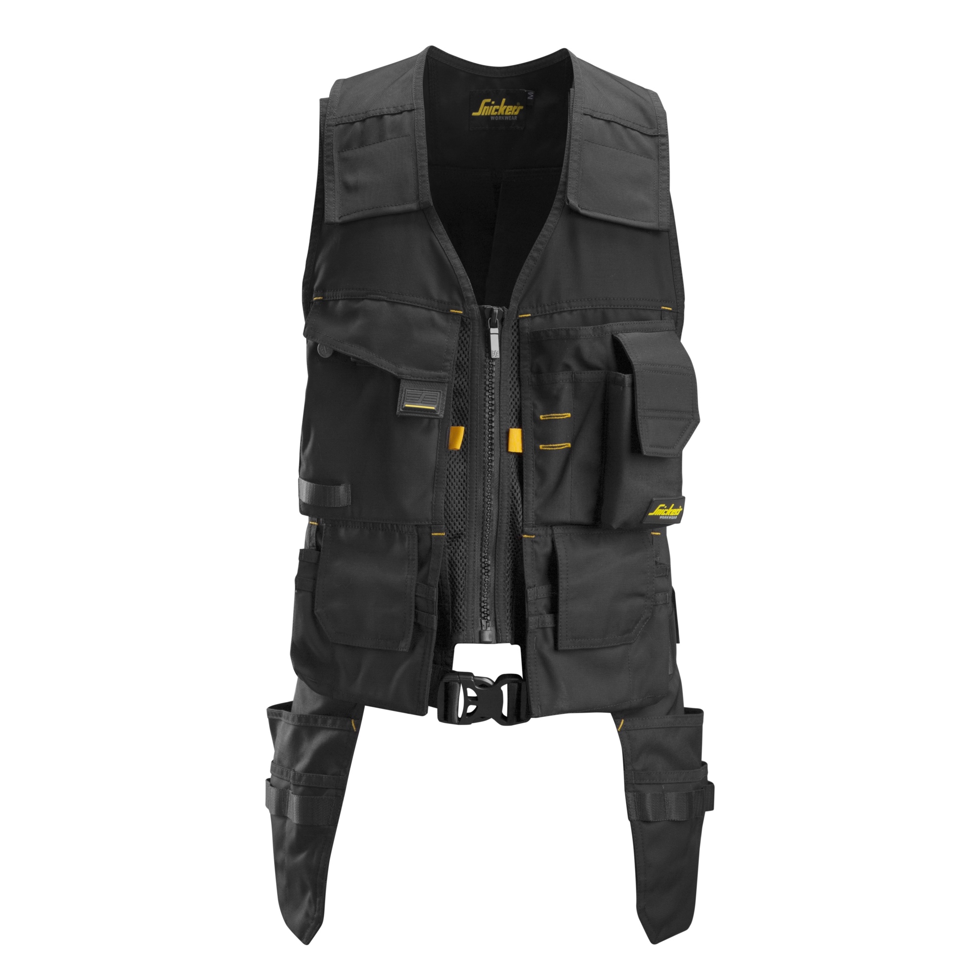 Snickers Workwear Black Tool Vest-X-Large